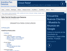 Tablet Screenshot of gramaticaparaconcursos.com